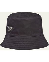 Prada - Nylon Bucket Hat - Lyst