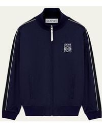Loewe - Poly Satin Track Jacket - Lyst