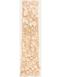 Bronx and Banco - Jasmine Embroidered Strapless Column Gown - Lyst