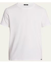 Tom Ford - Solid Stretch Jersey T-Shirt - Lyst