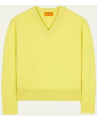 Guest In Residence - The V Cashmere Pullover Sweater - Lyst