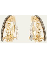 Stephen Webster - Bound Together 18k Gold Ear Cuff Earrings With Diamonds - Lyst
