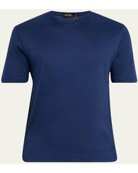 Loro Piana - Tremezzo Sea Island Cotton Crewneck T-Shirt - Lyst