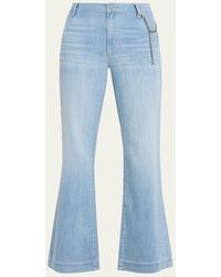 Kobi Halperin - Keren Flare-Leg Denim Pants - Lyst