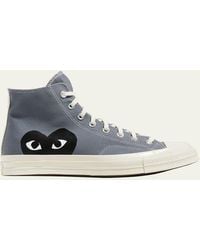 COMME DES GARÇONS PLAY - X Converse Black Heart Chuck Taylor '70 High Sneakers - Lyst