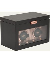 Wolf - Axis Double Watch Winder With Storage - Lyst