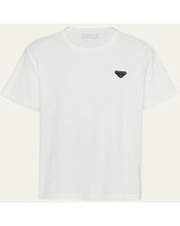Prada - Terry T-Shirt - Lyst