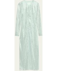 Markarian - Mirage Confetti Dot Long-sleeve Midi Dress - Lyst