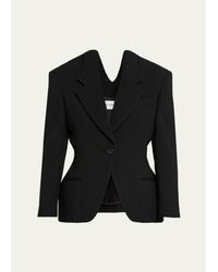 Givenchy - Single-Breasted Slashed Jacket - Lyst