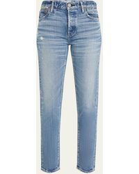 Moussy - Annesdale Tapered Jeans - Lyst