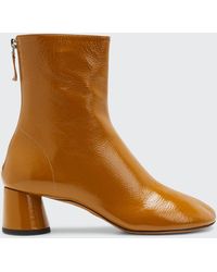 Proenza Schouler - Glove Patent Leather Ankle Boots - Lyst