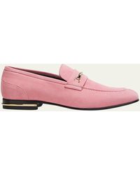 Bally - Genos Leather Loafers - Lyst