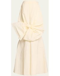 Christopher John Rogers - Strapless Tie Front Bubble Gown - Lyst
