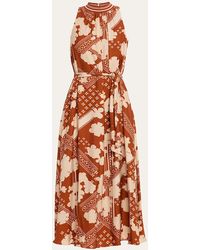 Ramy Brook - Alana High-Neck Belted Maxi Dress - Lyst