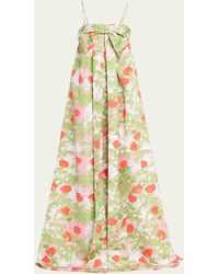 BERNADETTE - Estelle Floral Print Maxi Dress - Lyst