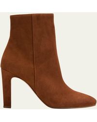 Gabriela Hearst - Lila Suede Ankle Boots - Lyst