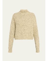 Ulla Johnson - Albie Mock-Neck Knit Pullover - Lyst