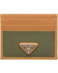 Prada - Re-nylon Logo-plaque Cardholder - Lyst