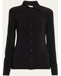 Vince - Long-sleeve Slim Button-front Shirt - Lyst