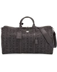 mcm duffle bag black