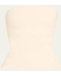 Esse Studios - Illi Strapless Fitted Top - Lyst