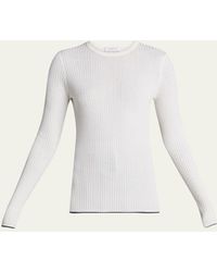 Gabriela Hearst - Browning Ribbed Cashmere-silk Sweater - Lyst