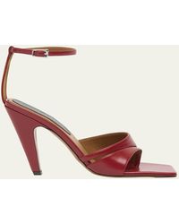 Stella McCartney - Spur Vegan Ankle-Strap Sandals - Lyst