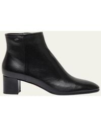 Santoni - Halfrida Napa Zip Ankle Booties - Lyst