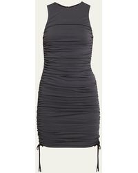 Alice + Olivia - Katherina Ruched Fitted Tank Dress - Lyst