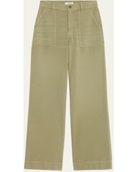 RE/DONE - Baker Cotton Twill Pants - Lyst