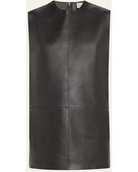 Totême - Double-faced Leather Top - Lyst