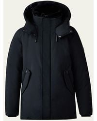 Mackage - Shearling-Trimmed Insulated Mid-Length Jacket - Lyst