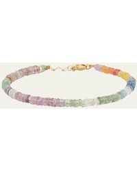 JIA JIA - Light Rainbow Sapphire Bead Bracelet - Lyst