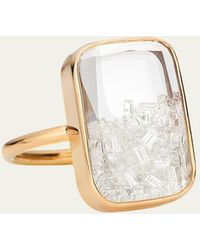 Moritz Glik - Ten Fourteen Diamond Shaker Ring In 18k Gold - Lyst