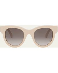 Celine - Tortoiseshell Acetate Cat-eye Sunglasses - Lyst