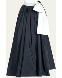 Max Mara - Beber Bow-Neck Shift Mini Dress - Lyst