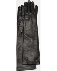 Max Mara - Afidee Long Leather Gloves - Lyst