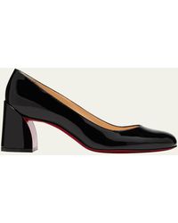 Christian Louboutin - Miss Sab Patent Red Sole Pumps - Lyst