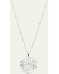 Ippolita - Small Flower Pendant Necklace In Sterling Silver With Diamonds - Lyst