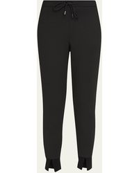 Theory - Slouchy Double-knit Jogger Pants - Lyst