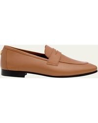 Bougeotte - Acajou Leather Penny Loafers - Lyst