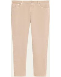 Brunello Cucinelli - Dyed 5-Pocket Denim Pants - Lyst