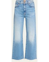 Mother - The Maven Ankle Fray Jeans - Lyst