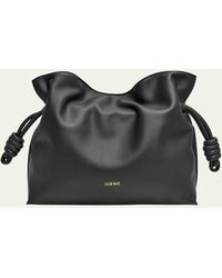 Loewe - Flamenco Leather Clutch Bag - Lyst
