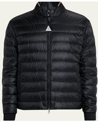 Moncler - Quilted Nylon Short Down Jacket - Lyst