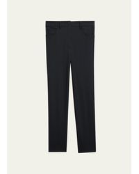 Theory - Treeca Precision Ponte Five-Pocket Cropped Pants - Lyst