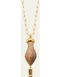 Pamela Love - Stone Serpentine Pendant Necklace - Lyst