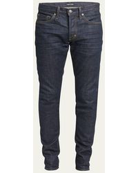 Tom Ford - Dark Wash Stretch Slim Fit Jeans - Lyst