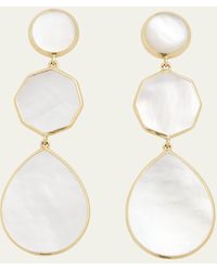 Ippolita - Crazy 8's 3-stone Drop Earrings In 18k Gold - Lyst