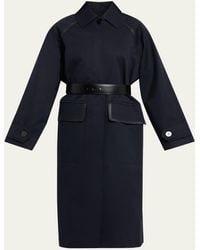 Nackiyé - Discrete Single-Breasted Trench Coat - Lyst